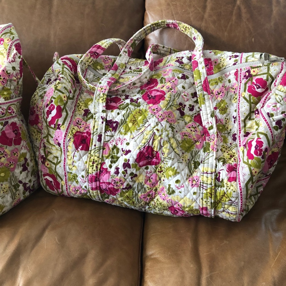 Set of 2 - Vera Bradley Tea Garden luggage set
